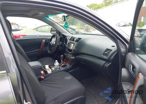 2013 Toyota Highlander Limited V6 from USA, damaged, VIN 5TDDK3EH0DS201184